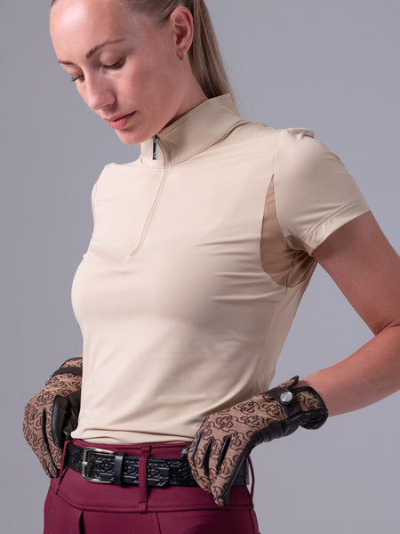 Shirt Everly S/S LIGHT SAND