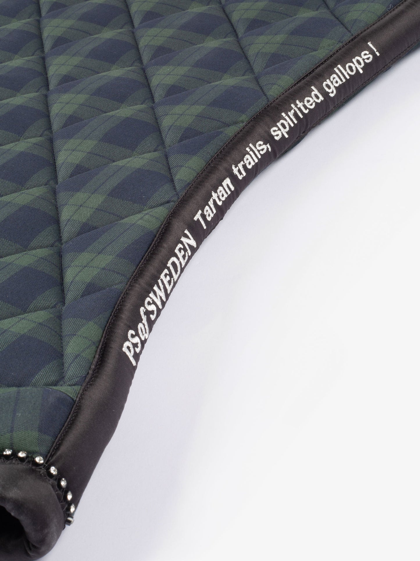 SP Tartan Checked MIDNIGHT GREEN, Dressage