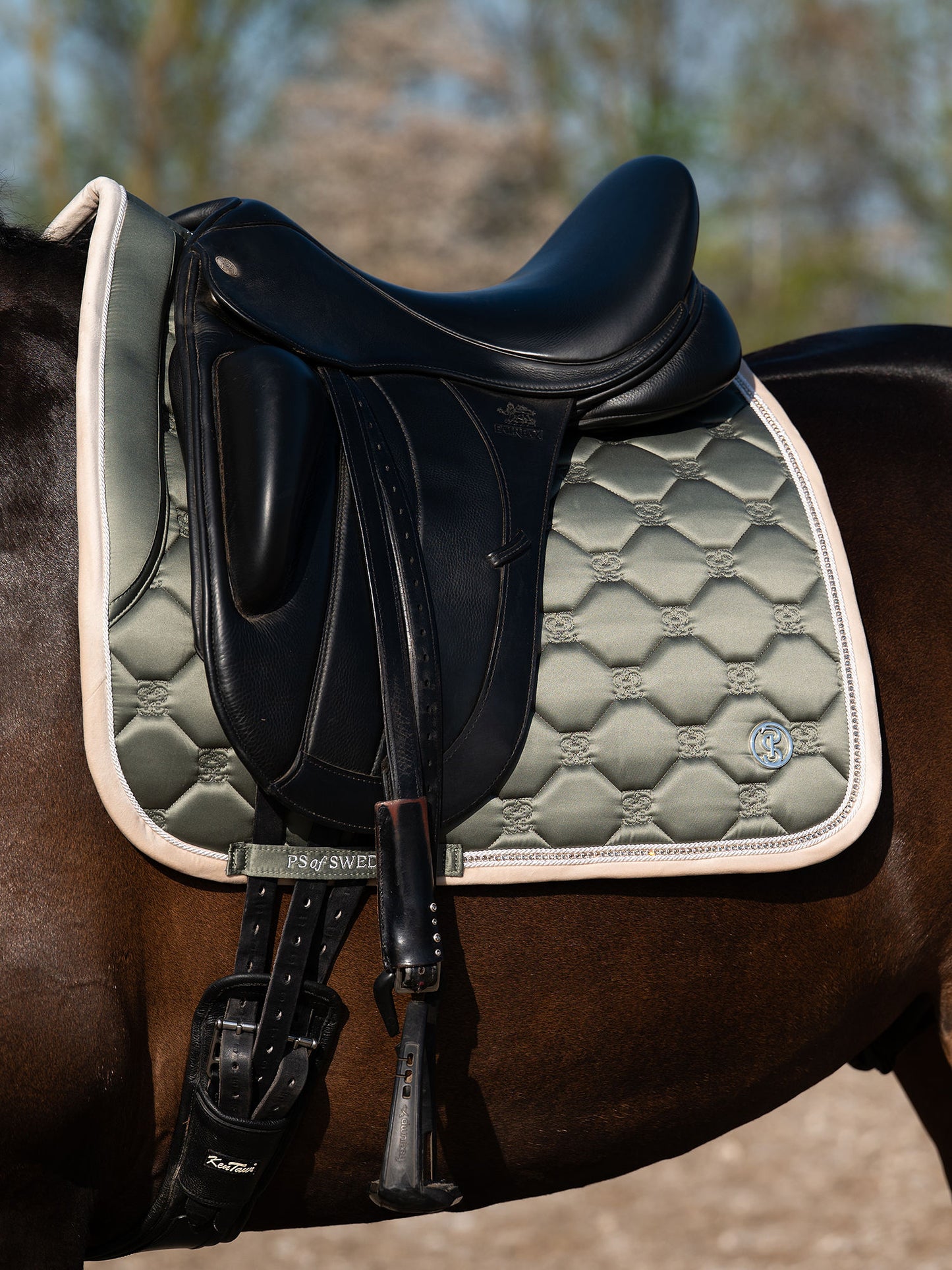 SP Vintage Monogram MIST GREEN, Dressage
