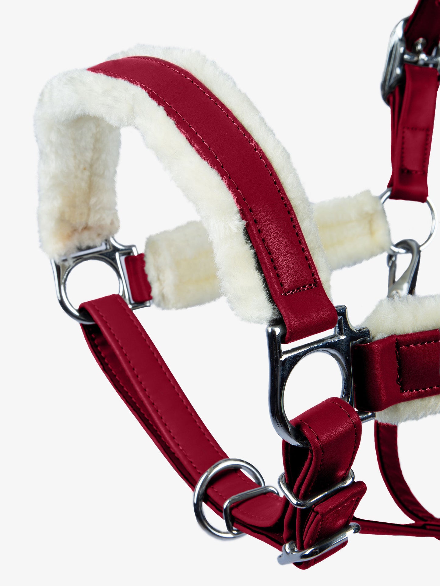 Halter Premium Fluffy MIDNIGHT FUCHSIA