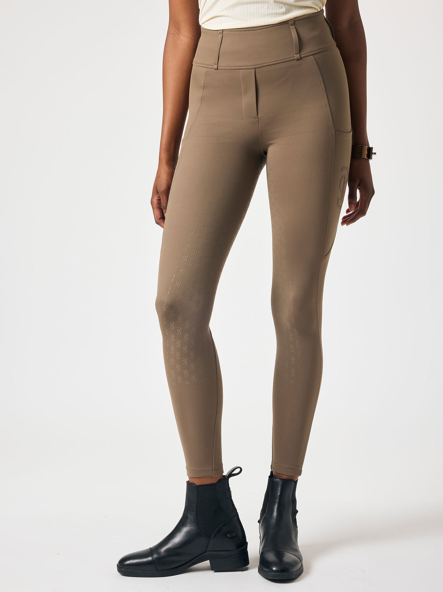 Riding Tights Katja FG DARK TRUFFLE