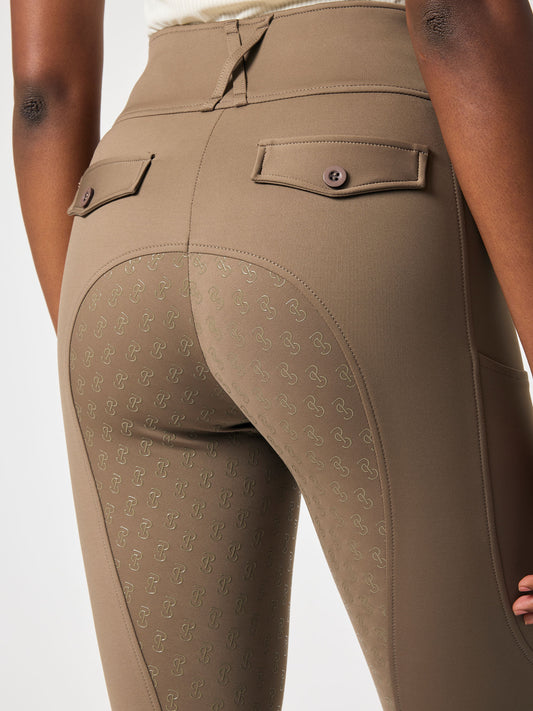 Riding Tights Katja FG DARK TRUFFLE