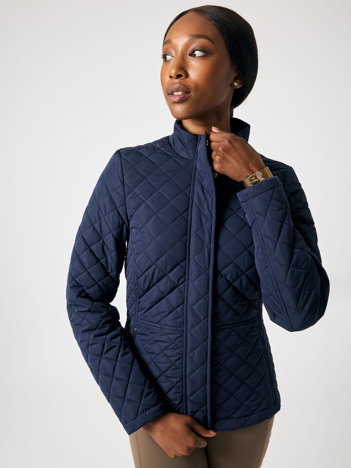 Jacket Quilted Lillian, NAVY