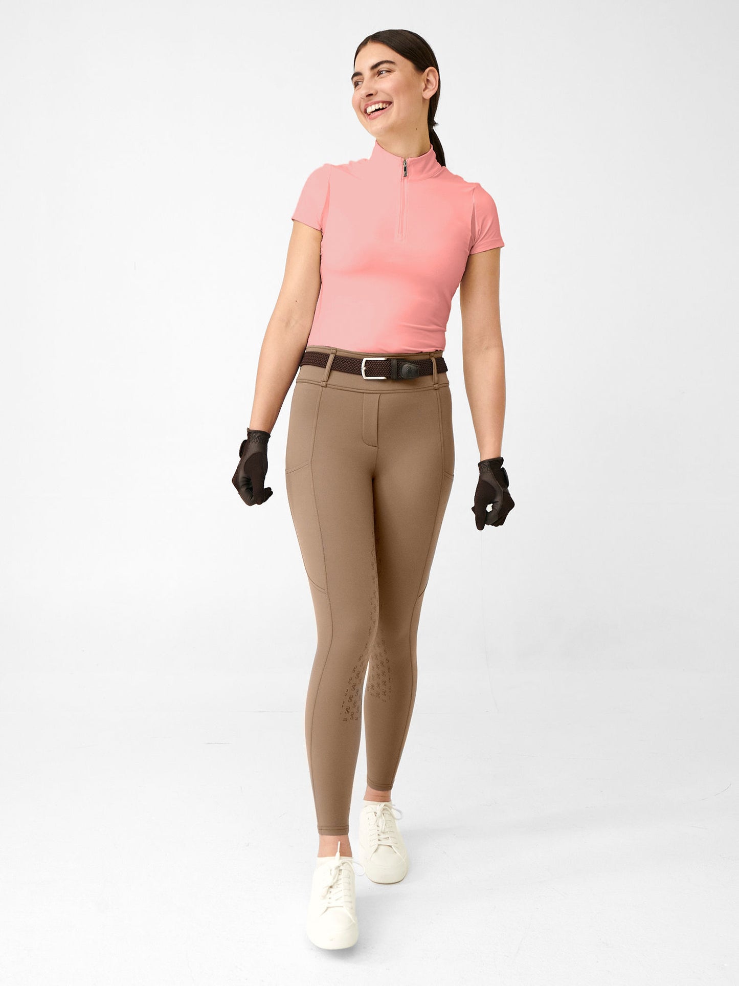 Shirt Everly Quote S/S, HORTENSIA PINK