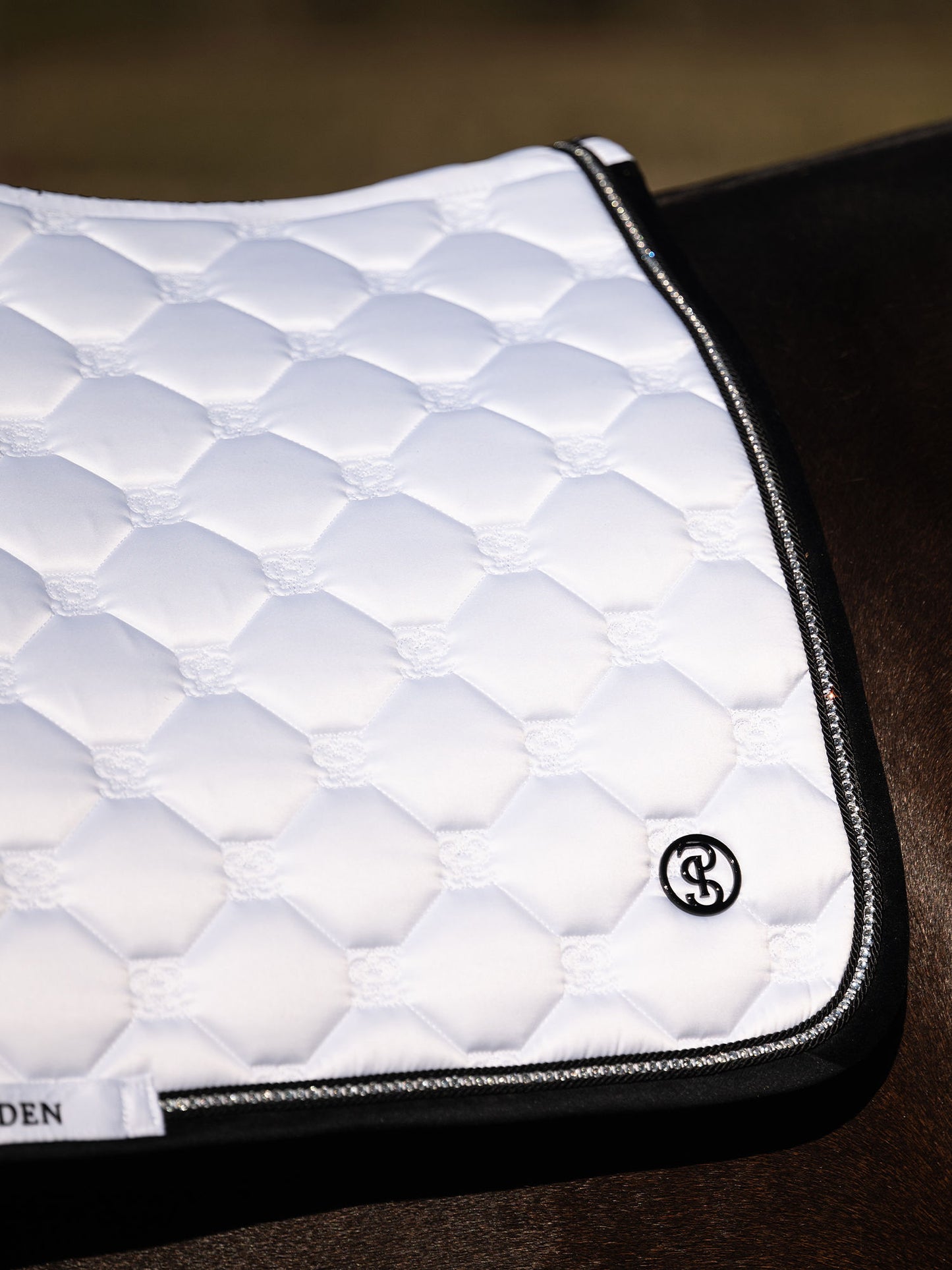 SP Vintage Monogram WHITE & BLACK, Dressage