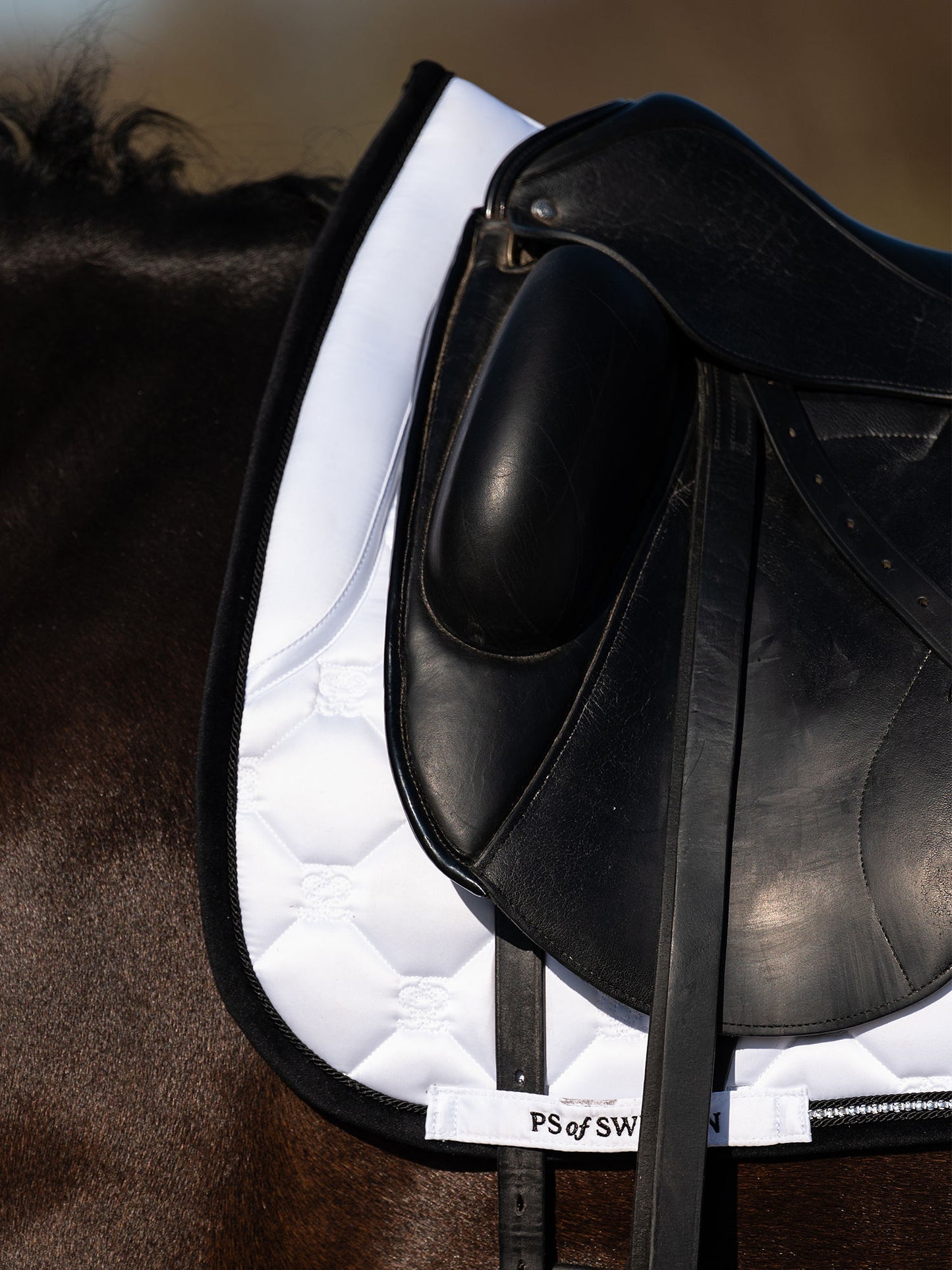 SP Vintage Monogram WHITE & BLACK, Dressage
