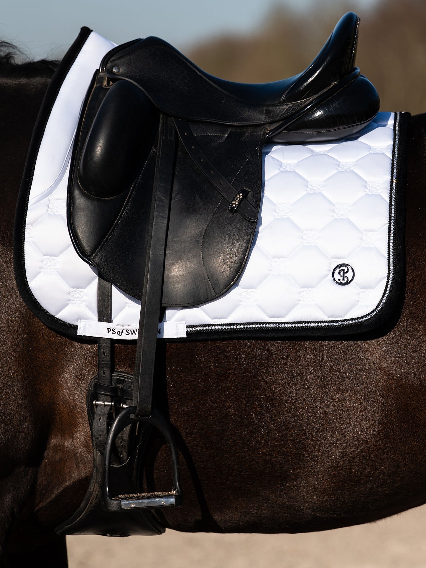 SP Vintage Monogram WHITE & BLACK, Dressage