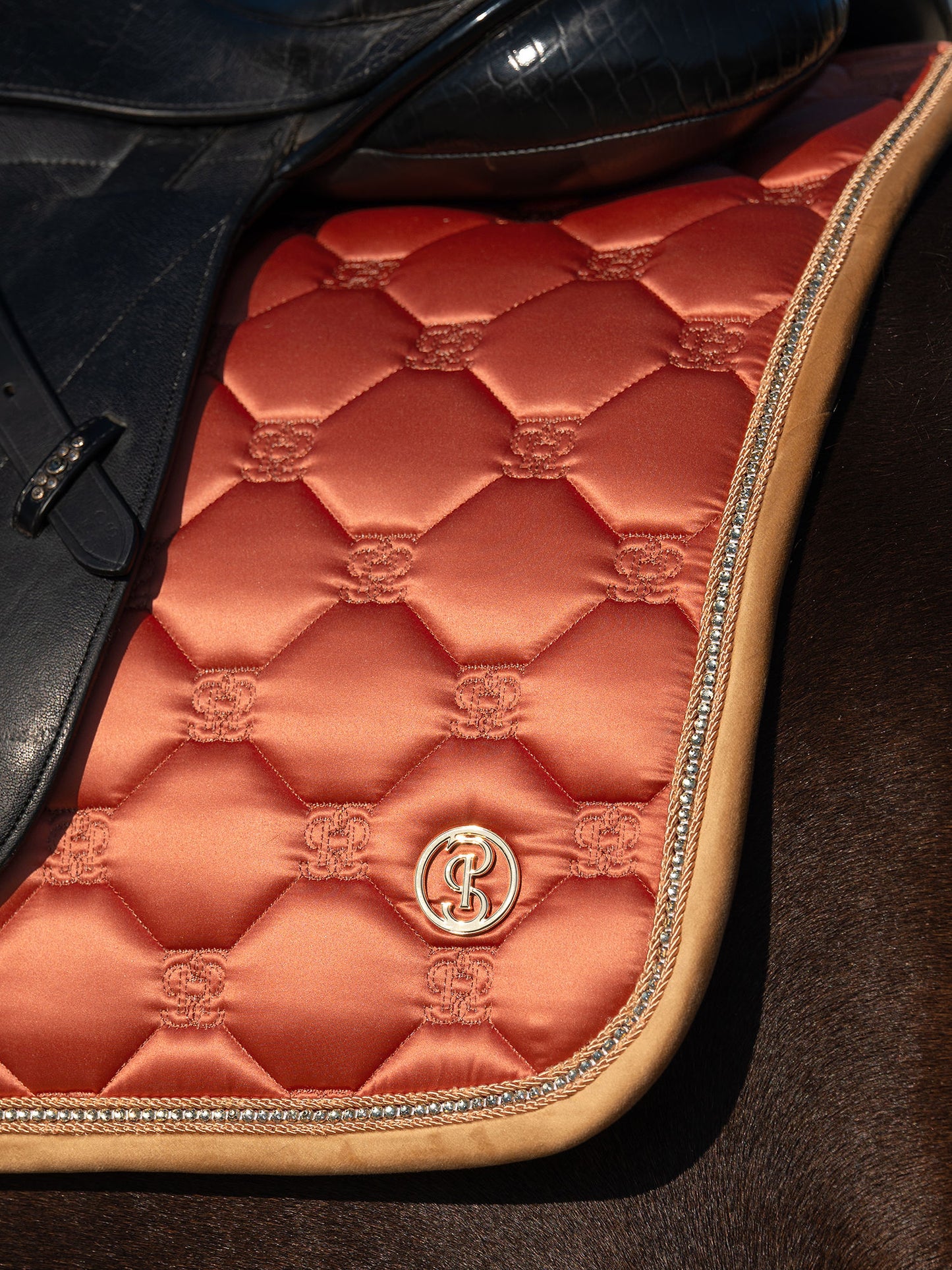 SP Vintage Monogram CHESTNUT BROWN, Dressage