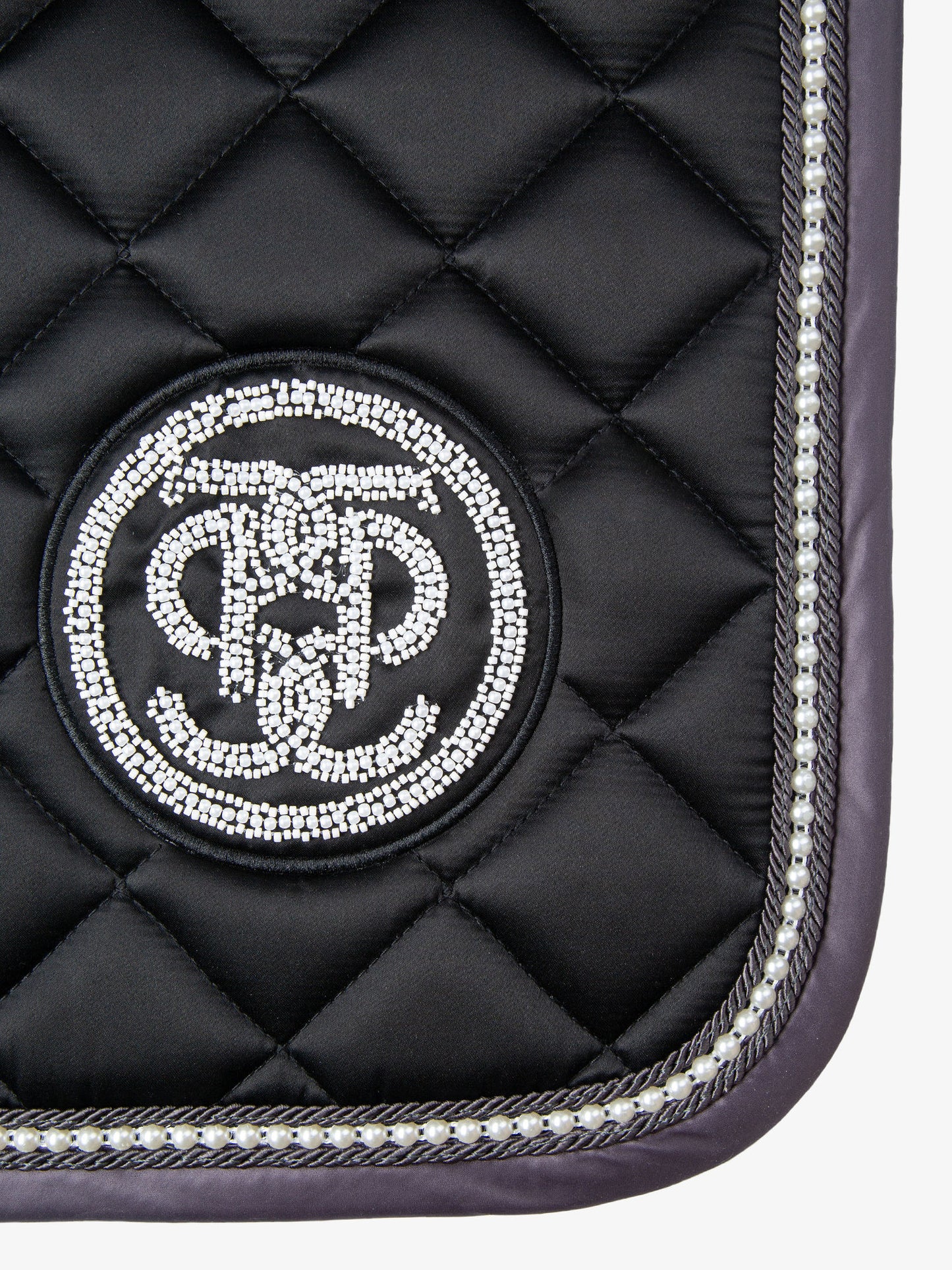 SP Pearl Monogram BLACK, Dressage