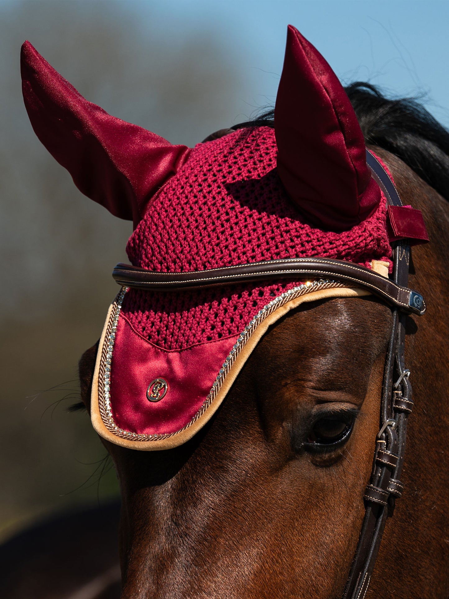Fly Hat Vintage Monogram MIDNIGHT FUCHSIA