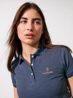 Load image into Gallery viewer, Pique Polo Lewis S/S STORM BLUE
