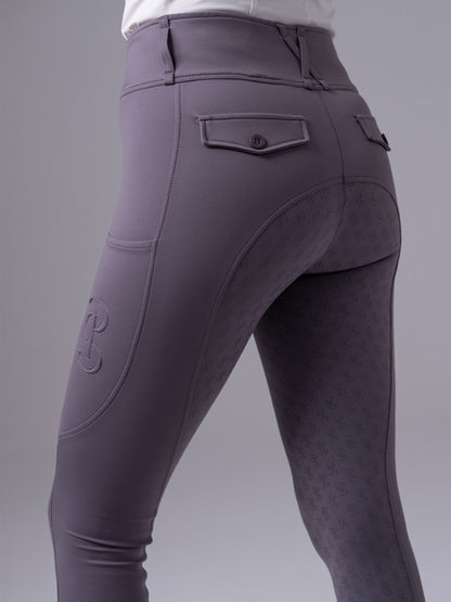 Riding Tights Katja FG  LAVA GREY