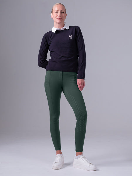 Riding Tights Katja FG MIDNIGHT GREEN