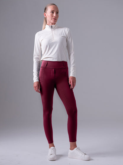 Riding Tights Katja FG PLUM