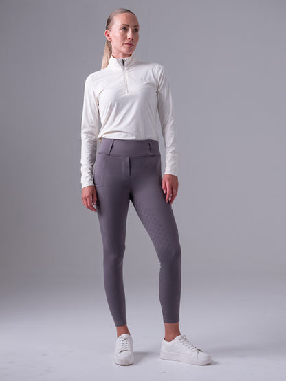 Riding Tights Katja FG  LAVA GREY