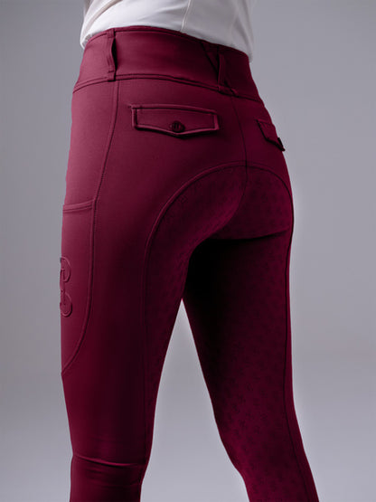 Riding Tights Katja FG PLUM