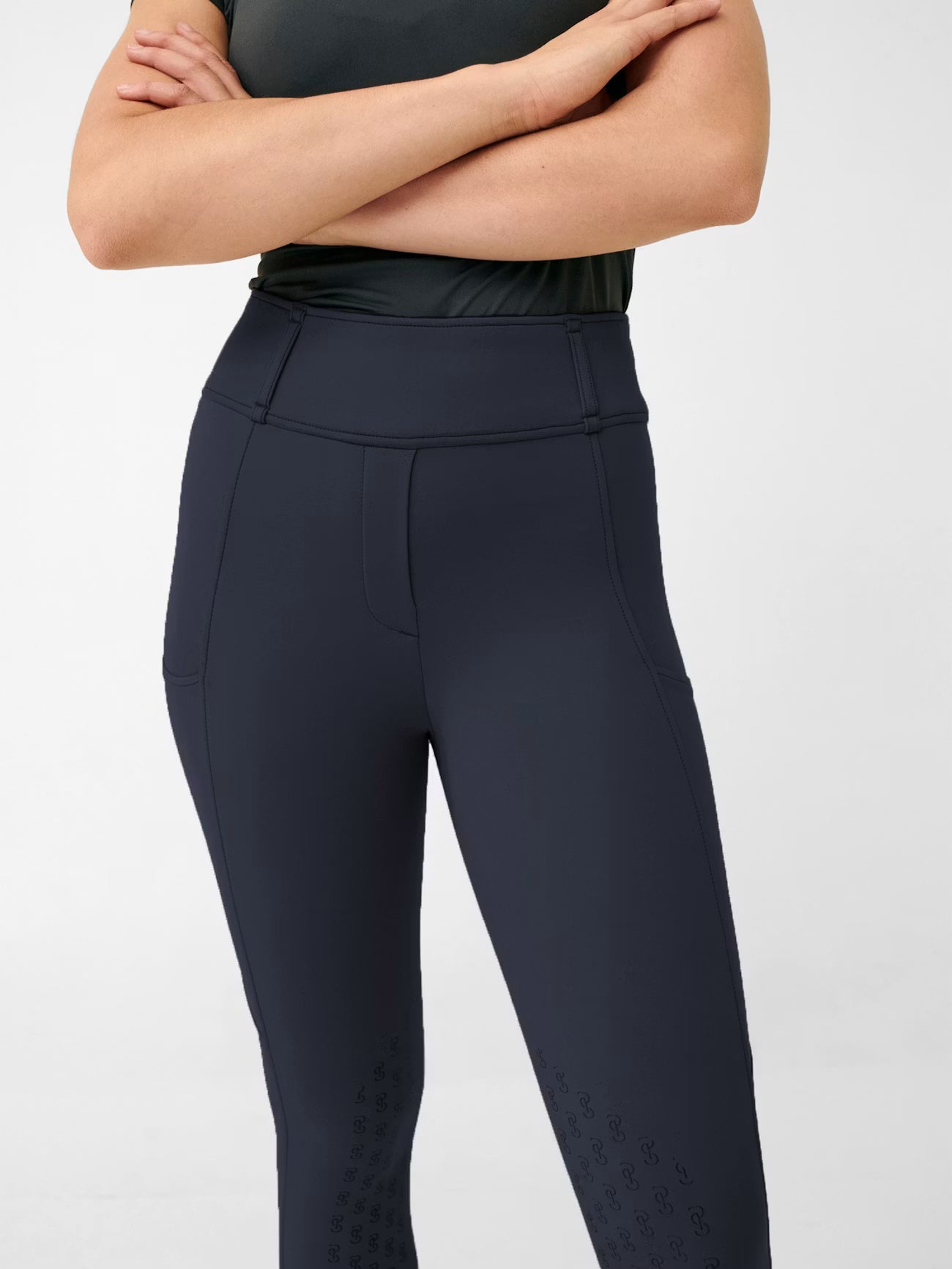 Riding Tights Katja HG (Compression), Navy