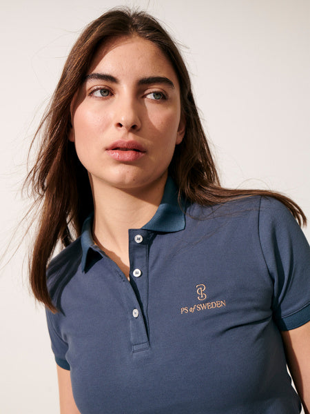 Shirt Lewis Pique Polo SS STORM BLUE