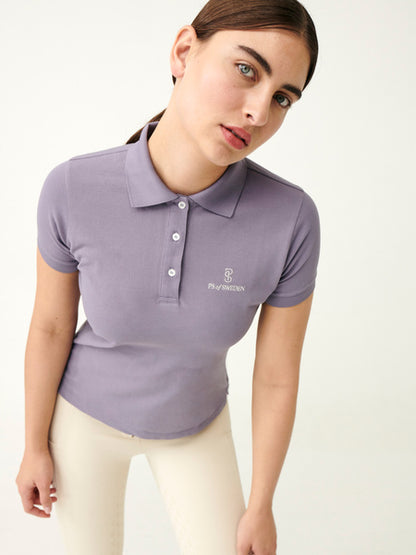 Shirt Lewis Pique Polo SS LAVENDER GREY