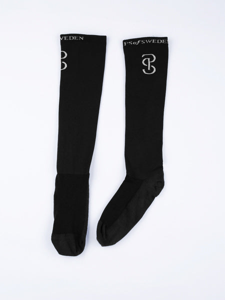 Riding Socks Sky BLACK 2-pack