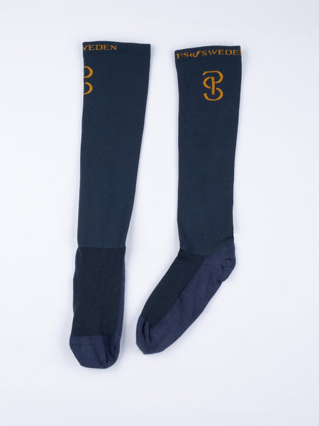 Riding Socks Sky NAVY 2-pack