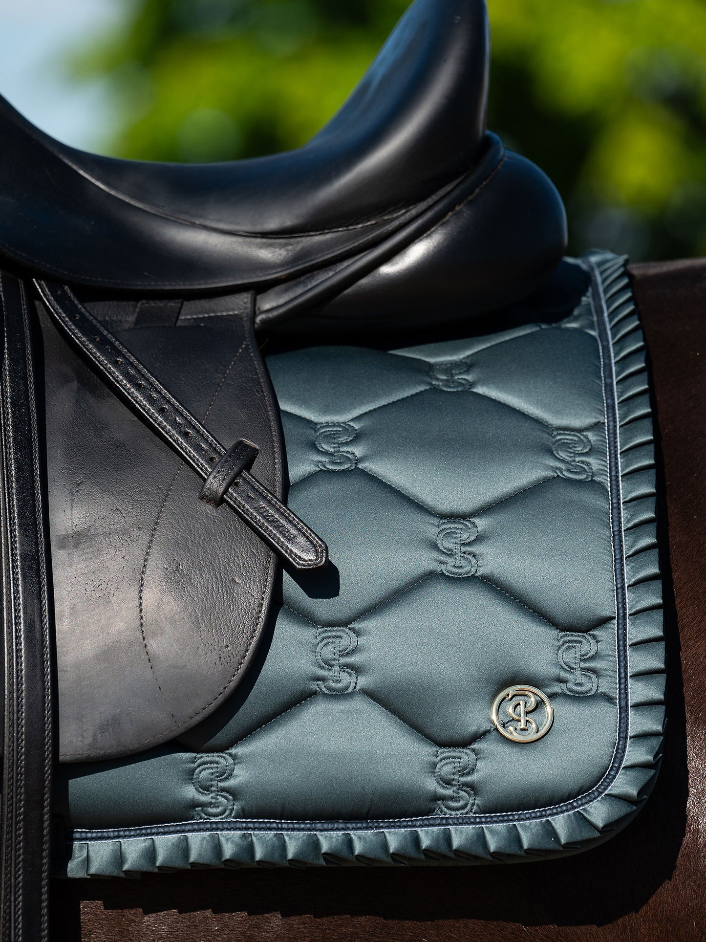 SP Ruffle MIDNIGHT GREEN Dressage