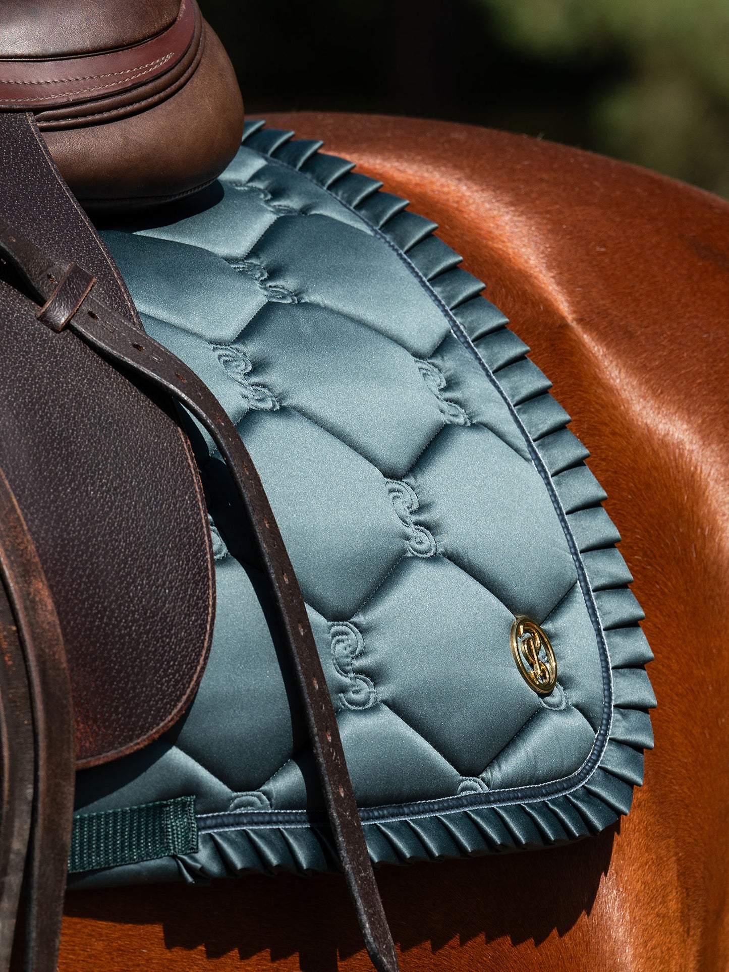 SP Ruffle MIDNIGHT GREEN Dressage