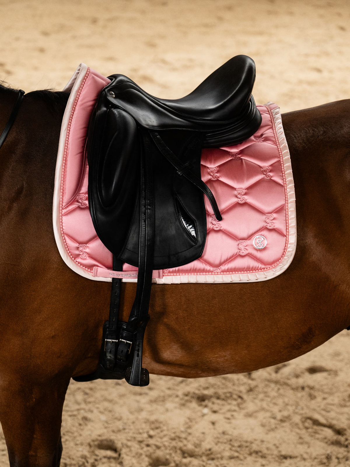 SP Ruffle Pearl VINTAGE PINK, Dressage