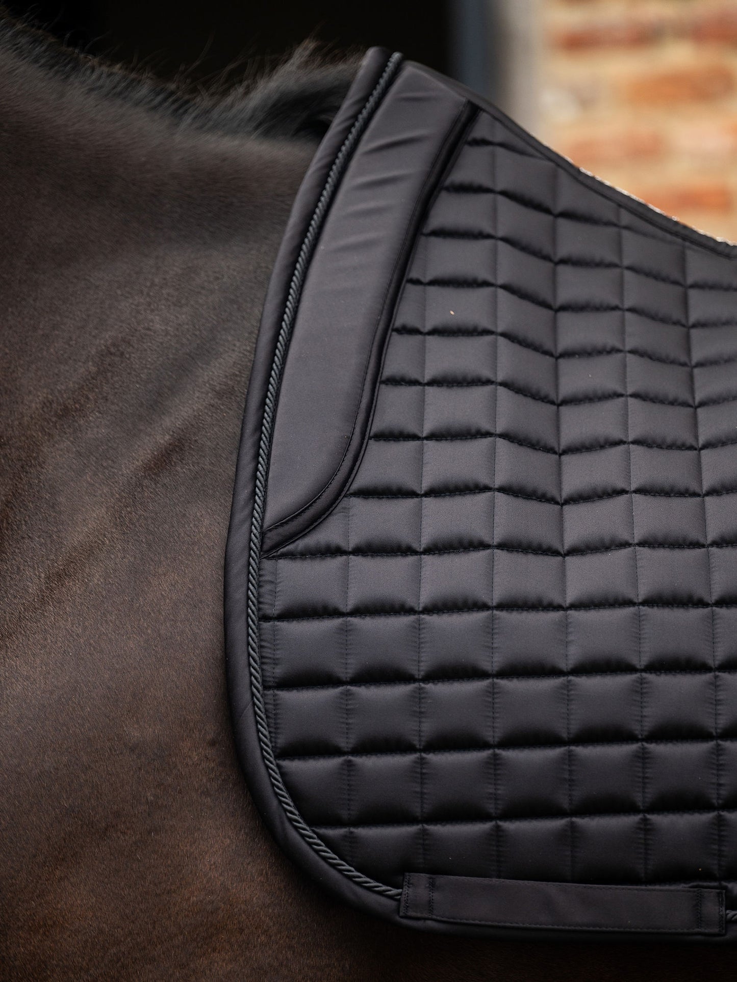 SP Classic Quilt BLACK Dressage