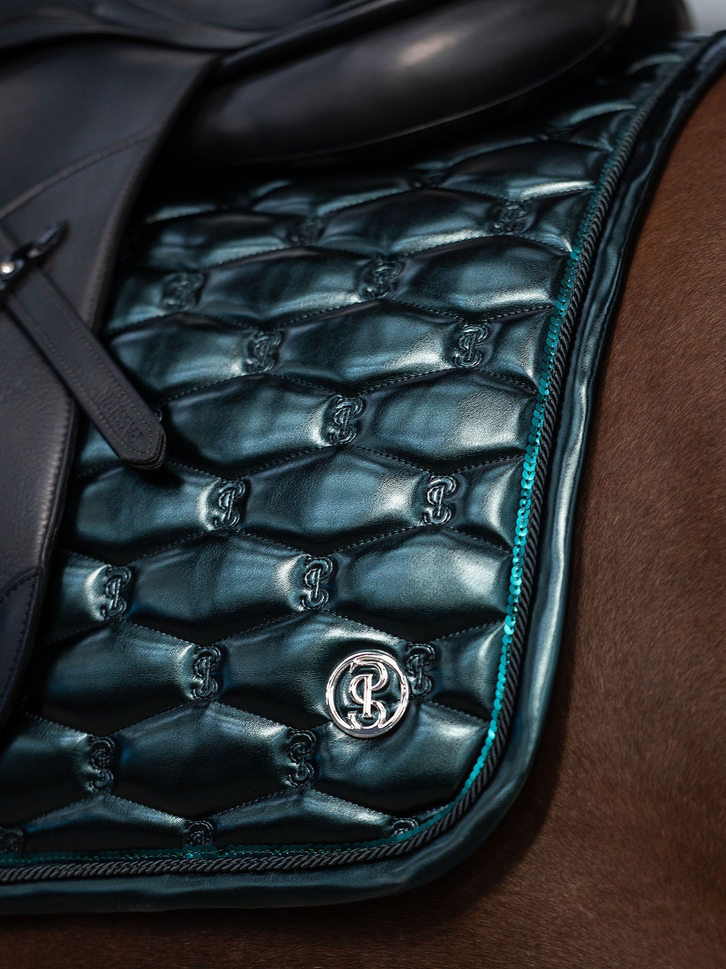 SP Dazzling Metallic MYSTIQUE GREEN Dressage