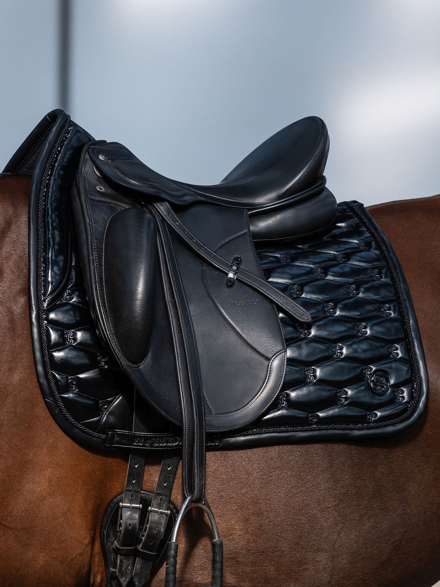 SP Dazzling Metallic BLACK Dressage