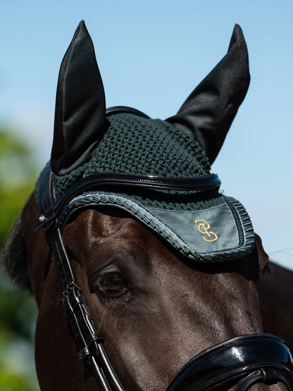 Fly Hat Ruffle MIDNIGHT GREEN