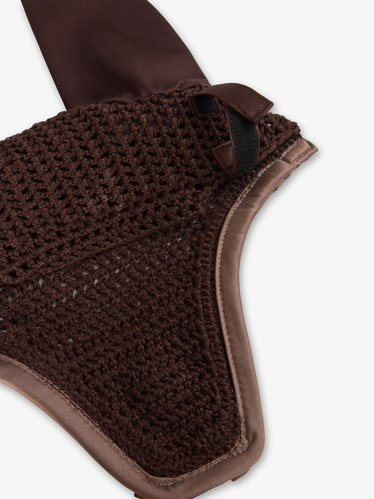Fly Hat Ruffle Pearl EARTH BROWN