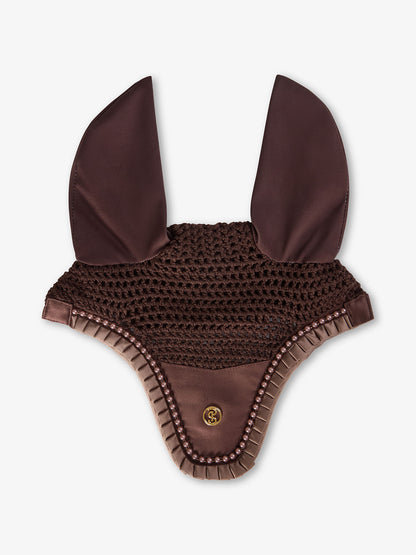 Fly Hat Ruffle Pearl EARTH BROWN