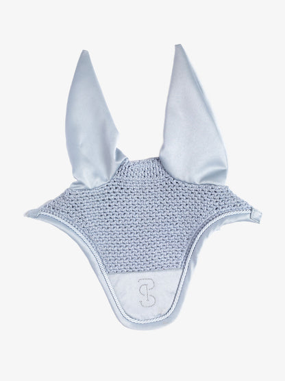 Fly Hat Crystal Satin BLUE Whisper