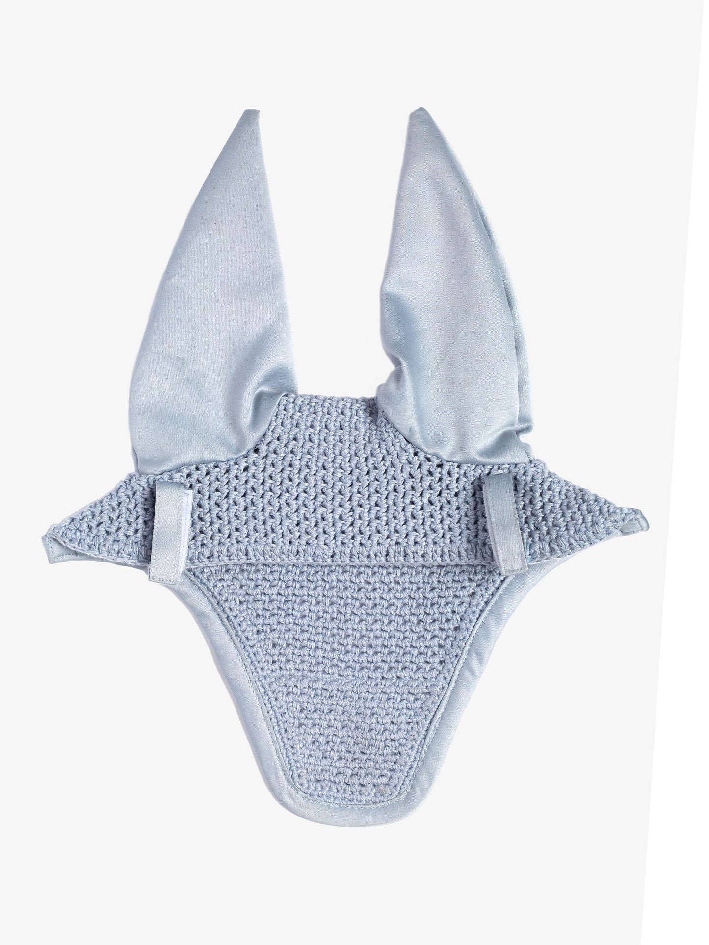 Fly Hat Crystal Satin BLUE Whisper