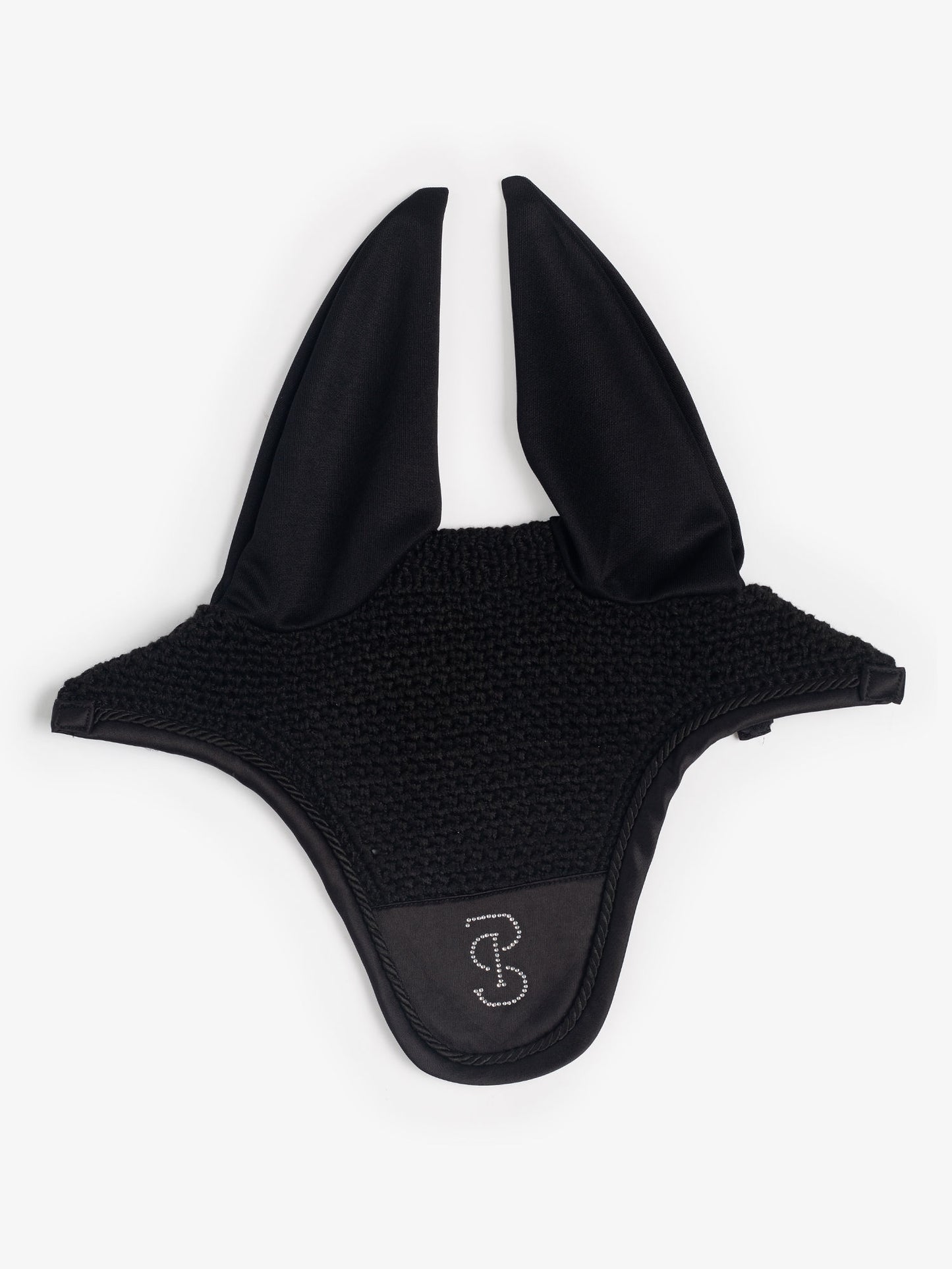 Fly Hat Crystal Satin BLACK