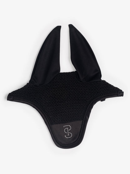 Fly Hat Crystal Satin BLACK