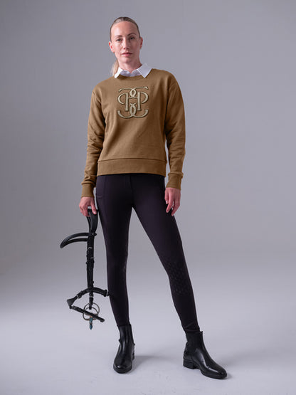 Sweatshirt Karla Monogram CAMEL