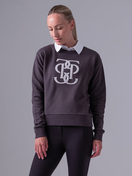 Sweatshirt Karla Monogram DARK GREY