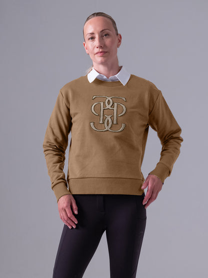 Sweatshirt Karla Monogram CAMEL