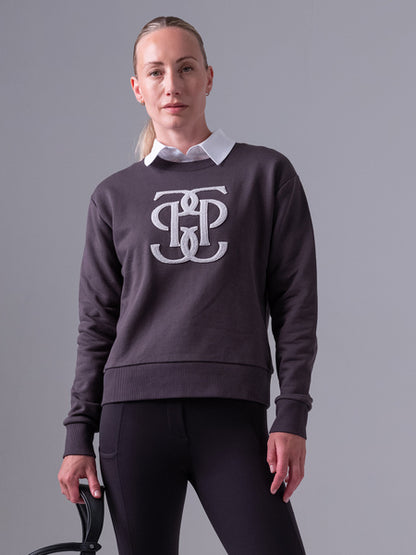 Sweatshirt Karla Monogram DARK GREY