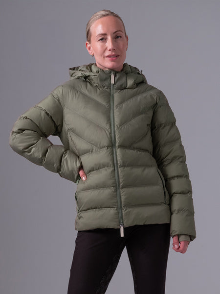 Puffer Jacket Penelope VINTAGE GREEN