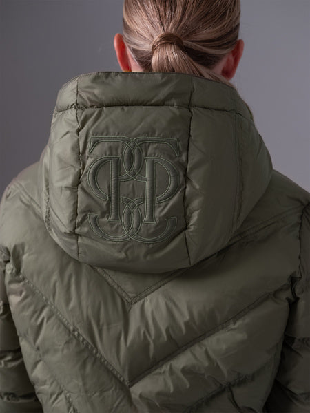 Puffer Jacket Penelope VINTAGE GREEN