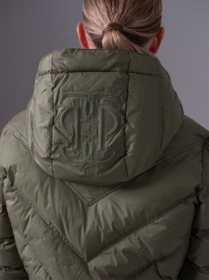 Puffer Jacket Penelope VINTAGE GREEN