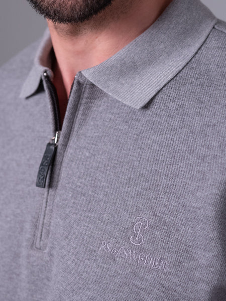 Polo Shirt Oliver DARK GREY MELANGE