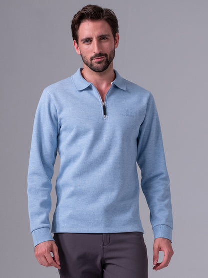 Polo Shirt Oliver BLUE MELANGE