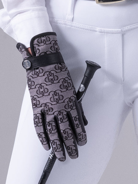 Riding Gloves Monogram BLACK