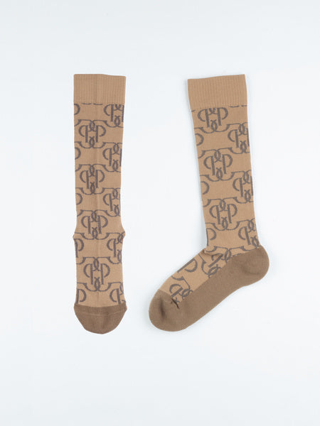 SOCKS Monogram LT SAND