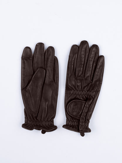 Riding Gloves Grip COFFEE